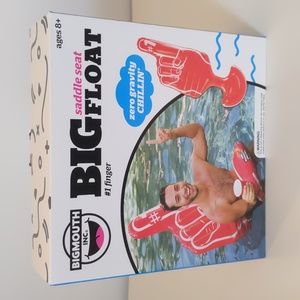 New in Box Big Mouth Inc. #1 Finger Pool Float saddle seat Big Float
